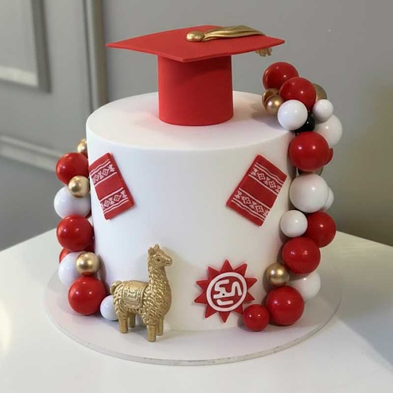 Tortas personalizadas para graduación